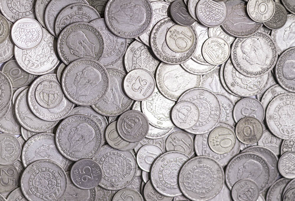 Sälja Svenska silvermynt